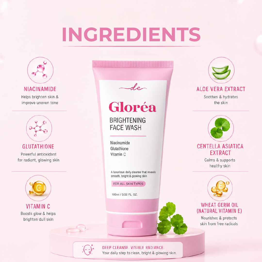 Gloréa Brightening Facewash | 100ml |